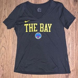 warriors dry fit shirt